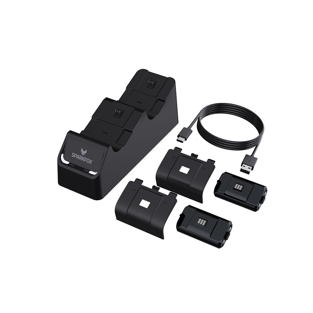 Sparkfox Dual Charging Station - Xbox Sparkfox Dual Charging Station - Xbox